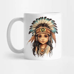 Native American Baby Girl Mug